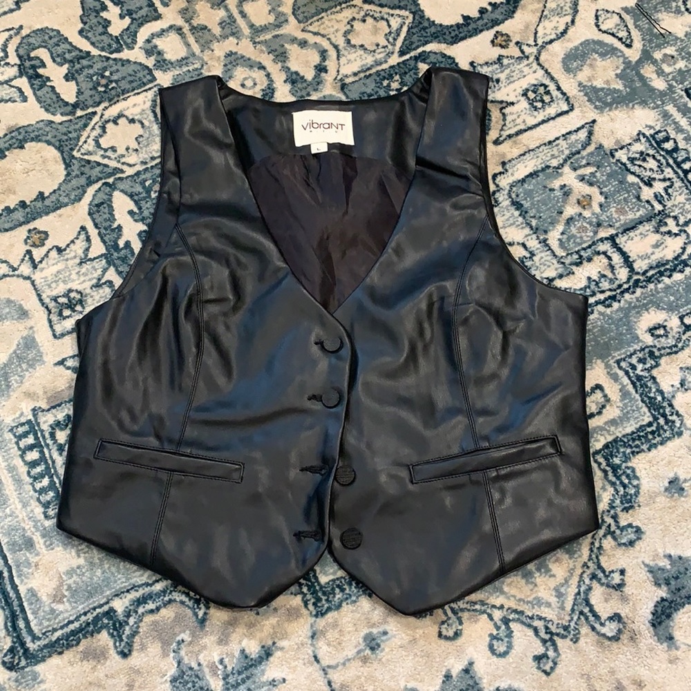 Leather Vest